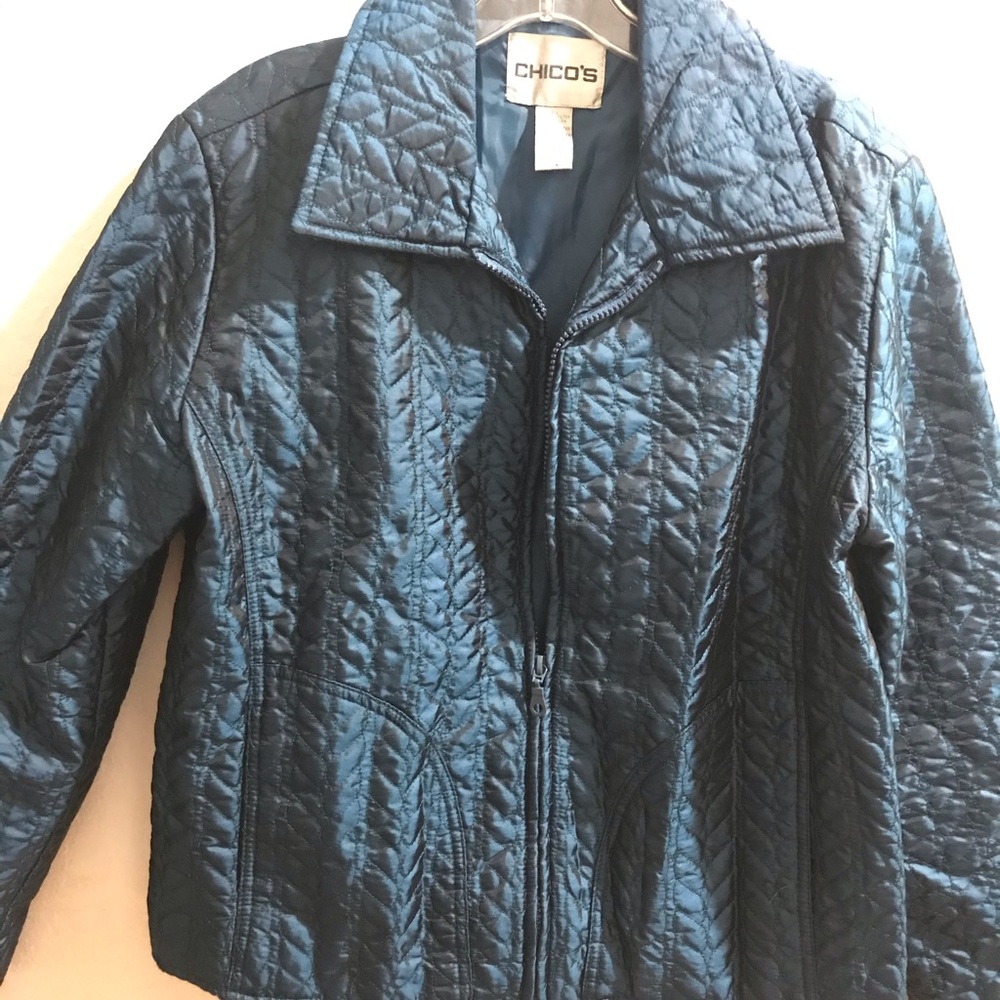 Midnight Blue Chicos  jacket.